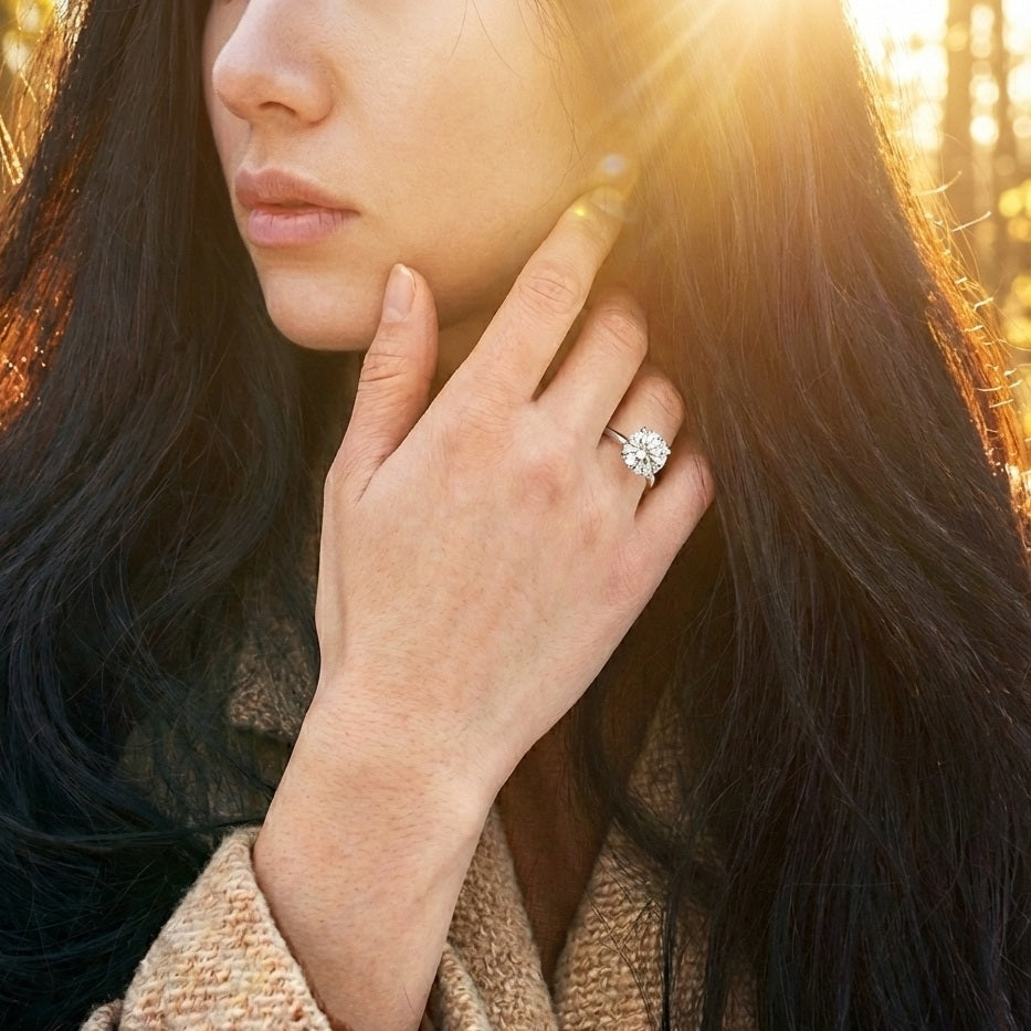 人造、培育鑽石戒指