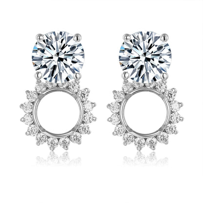 三戴日光光環培育鑽石耳環 - D-Only