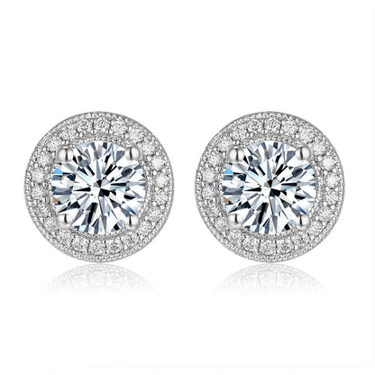 三戴復古光環培育鑽石耳環 - D-Only