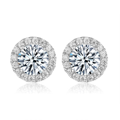 三戴光環培育鑽石耳環 - D-Only