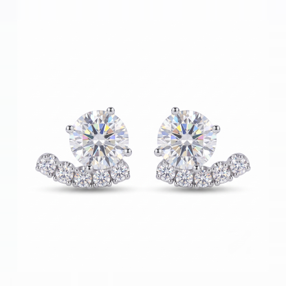 Round 10+Love earrings