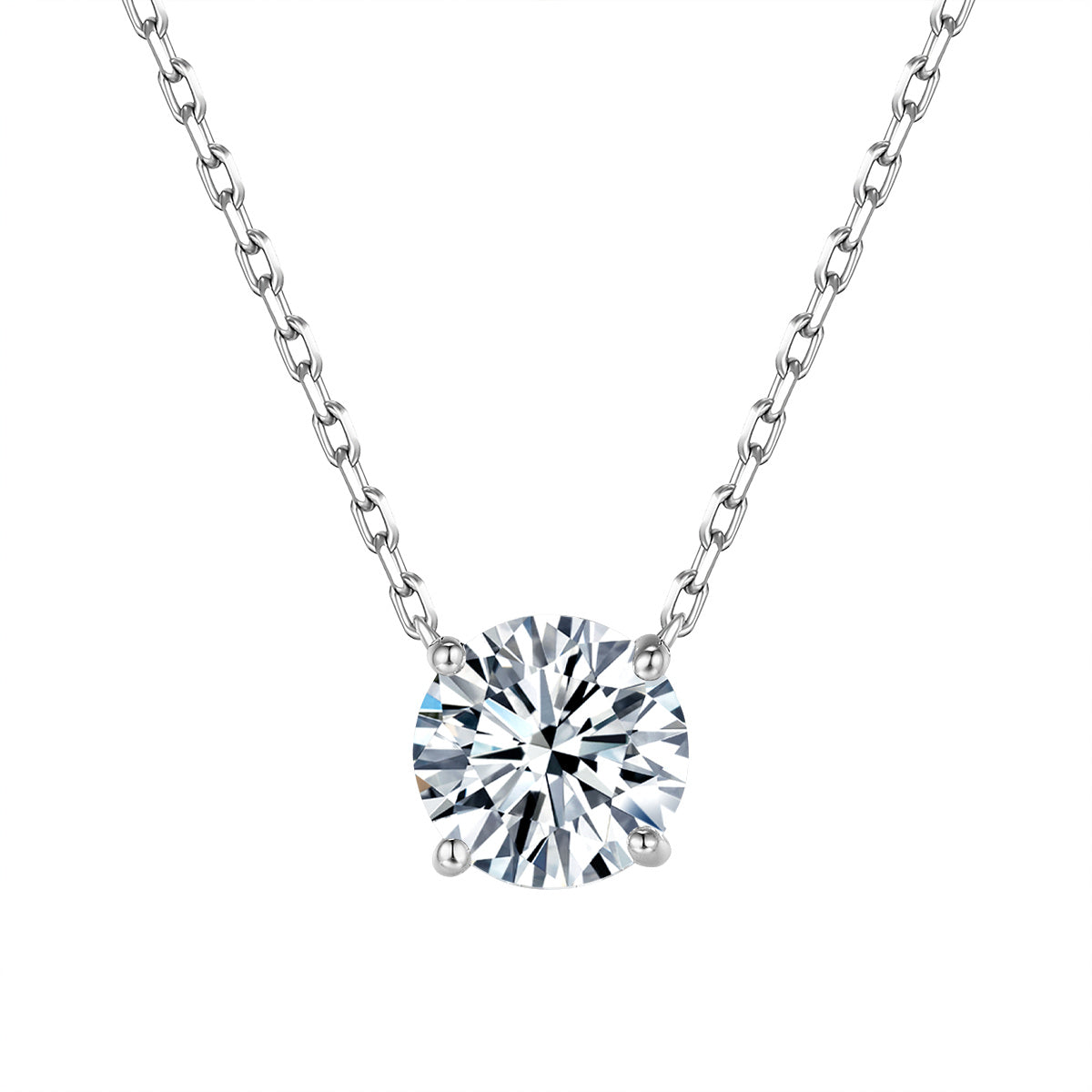 經典四爪培育鑽石頸鍊 - D-Only