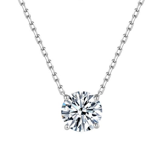 經典四爪培育鑽石頸鍊 - D-Only