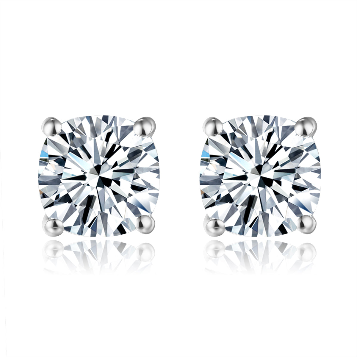 三戴光環培育鑽石耳環 - D-Only