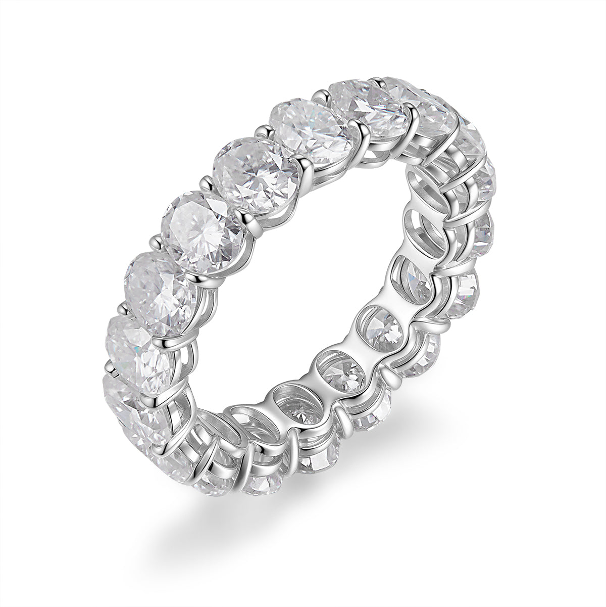 橢圓型永恆戒指 - D-Only