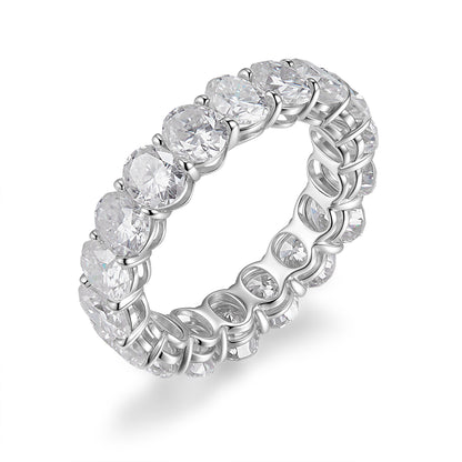 橢圓型永恆戒指 - D-Only