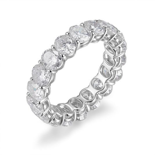 橢圓型永恆戒指 - D-Only