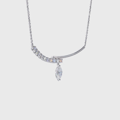 Marquise-Shaped 10+Love Necklace
