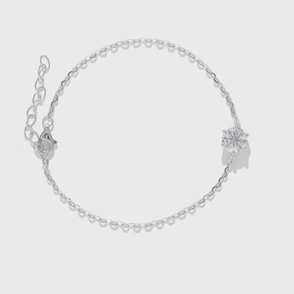 经典六爪培育钻石手链