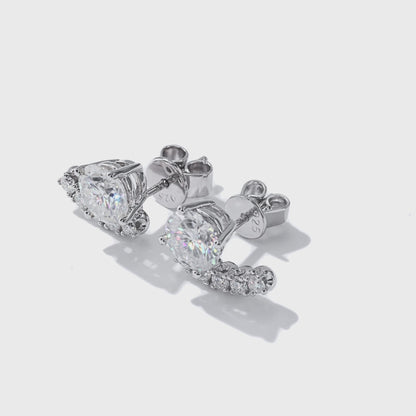 Round 10+Love earrings