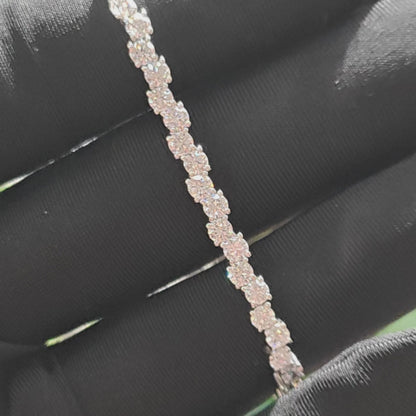 新頴培育鑽石網球手鍊 (每粒15份)