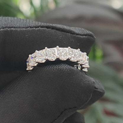 公主方型永恆戒指